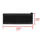 Geekria Flex Fabric Headband Cover Compatible with Sony MDR-HW700, HW700DS Wireless Headphones, Head Cushion Pad Protector, Replacement Repair Part, Sweat Cover, Easy DIY Installation (Black)