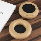 Geekria QuickFit Replacement Ear Pads for Bang & Olufsen Beoplay H4/H6/H7/H9/H9i/HX, Portal Headphones Ear Cushions, Repair Parts (Khaki / No Plastic Clip)