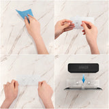 Geekria Wall Mount Shower Speaker Stand Compatible with Anker Soundcore 2, JBL Clip 3, INSMY C12 IPX7 Waterproof Bluetooth Speaker, Bathroom Wallmount Speaker Holder (Clear)
