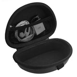 Geekria Shield Case Compatible with Logitech H600, H800, H900 Headphone, Replacement Protective Hard Shell Travel Carrying Bag with Cable Storage (Black)
