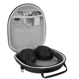Geekria Shield Headphones Case Compatible with Sony WH-XB920N/XB900N/1000XM5/1000XM4, Replacement Hard Shell Travel Carrying Bag with Cable Storage (Black)