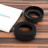 Geekria Comfort Mesh Fabric Replacement Ear Pads for Sony PlayStation 5 PULSE 3D PS5 Wireless Headphones Ear Cushions, Headset Earpads, Ear Cups Cover Repair Parts (Black)