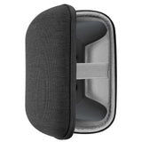 Geekria Controller Travel Case Compatible with Nintendo Switch Pro, Hard Shell Carrying Bag, Protective Storage with Internal Mesh Pocket for Charging Cable (Dark Gray)