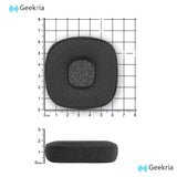Geekria Comfort Mesh Fabric Replacement Ear Pads for Marshall Major V (1006832) Headphones Ear Cushions, Repair Parts (Black)