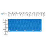 Geekria Knit Fabric Headband Cover Compatible with SONY WH-1000XM6/XM5/XM4 Headphones, Head Cushion Pad Protector, Replacement Repair Part, Easy DIY Installation (Ocean Blue)