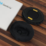 Geekria Comfort Velour Ear Pads for Bose New QuietComfort, QC 45/ 35II/ 35IIGaming/ 35/ 25/ 15/ SE, AE 2/2i/2w, SoundTrue, SoundLink AE2 Headphones, Ear Cushions with Video Guide (Black)