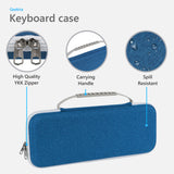 Geekria Hard Case Compatible with Pebble 2 Combo, Logitech K380/k380s Keyboard +M350/M350s Mouse, Protective Travel Bag for Keyboard and Pebble Mouse Combo (Blueberry)