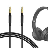Geekria Audio Cable Compatible with Beats Studio Pro/3/2, Solo 4/3/HD/Pro, Mixr Headphones, 3.5mm to 3.5mm Replacement Stereo Cord (4 ft /1.2 m)