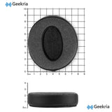 Geekria Comfort PU + Mesh Fabric Replacement Ear Pads for Sennheiser HD 4.50BT, HD 4.50BTNC, HD 4.40BT, HD 4.30G, HD 4.20S, HD 458BT, HD 450, HD 450BT, HD 400S, HD 350BT Headphones (Black)