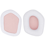 Geekria QuickFit Replacement Ear Pads for Logitech G733, G535, G335 Headphones Ear Cushions, Repair Parts (Grey+Pink)