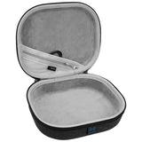 Geekria Shield Headphones Case Compatible with Bose QC Ultra II, QC Ultra/45 II/35 II Gaming Headset, Replacement Hard Shell Travel Carrying Bag with Cable Storage (Dark Grey)