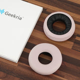 Geekria Replacement Ear Pads Compatible with Sony WH-CH520/CH510/CH500 Headphones, Easy to Install, Max Comfort Upgrade, Ear Cushions Repair Parts (Pink)