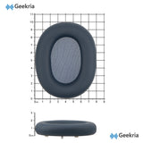 Geekria Replacement Ear Pads for Sony WH-1000XM6 Wireless Noise Canceling Headphones Ear Cushions, Repair Parts (Blue)