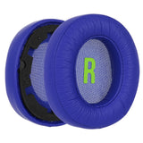 Geekria QuickFit Replacement Ear Pads for JBL JR460 Headphones Ear Cushions, Repair Parts (Dark Blue)