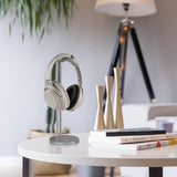 Geekria Aluminum Alloy Headphones Holder for Over-Ear Headphones, Gaming Headset Holder, Desk Display Hanger with Solid Heavy Base, Compatible with Sony WH-1000XM5 (Gray)