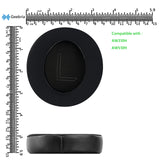 Geekria Sport Cooling-Gel Replacement Ear Pads for Alienware AW 310H/ 510H Headphones Ear Cushions, Repair Parts (Black)