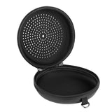 Geekria Speaker Case Cover, Compatible with Bang & Olufsen Beosound A1, Beoplay A1 Case, Protective Waterproof Skin, Replacement Bluetooth Speakers Travel Carrying Case with Keychain Hook (Black)