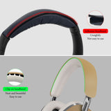 Geekria Sheepskin Headband Pad Compatible with Bowers & Wilkins Px8/ Px7S2/ Px7S2e (Not Compatible with Px7/ Px7S3) Headphones, Replacement Band Repair Part (Tan)