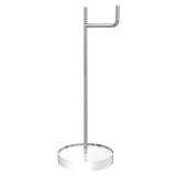 Geekria Acrylic Aluminum Headphones Stand for On-Ear Headphones, Gaming Headset Holder, Desk Display Hanger Compatible with Bose QC35, Sony WH-1000XM6, WH-1000XM5, WH-1000XM4 (Clear)