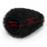 Geekria for Creators Furry Windscreen Compatible with ZOOM H5 Studio Handy Recorder, Mic DeadCat Wind Cover Muff, Fluff Cover Windshield, Portable Digital Recorder (Black / 3 Pack)