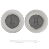 Geekria Comfort Mesh Fabric Replacement Ear Pads for Corsair Virtuoso MAX/ Virtuoso PRO Wireless Headphones Ear Cushions, Repair Parts (Grey)