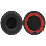 Geekria QuickFit Replacement Ear Pads for Beats Solo 4 Wireless On-Ear Headphones Ear Cushions, Headset Earpads, Ear Cups Cover Repair Parts (Black)