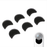 Geekria for Creators Microphone Wind Muff Compatible with Insta360 GO3, 3S Action Camera, Premium Wind Noise Reduction Cove, Mic Windscreen Foam (Per Box 6 Pcs)
