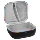 Geekria Shield Headphones Case Compatible with Sennheiser HD400PRO, HD560S, HD598, HD 599SE, HD280PRO, HD 600, Replacement Hard Shell Travel Carrying Bag with Cable Storage (RGB)