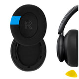 Geekria Sport Cooling-Gel Replacement Ear Pads for Anker Soundcore Life Q30, Q35 Headphones Ear Cushions, Repair Parts (Black)