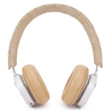 Geekria Non-woven Fabric Headband Cover for JBL Tune 520BT, 720BT, MOMENTUM 4 Wireless, HD 599, ATH-M50x, M40x, M20x, HyperX Cloud II Headphones (Brown/2 Pcs)