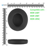 Geekria Sport Cooling Gel Replacement Ear Pads for Sony MDR-1ABT, MDR-1RBT, MDR-1RNC Headphones Ear Cushions, Headset Earpads, Ear Cups Cover Repair Parts (Black)