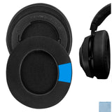 Geekria Sport Cooling-Gel Replacement Ear Pads for Razer Kraken Pro V2/ 7.1 V2/ Stormtrooper Limited Edition / Pro V2 Pewdiepie Edition Headphones, Repair Parts with Video Guide (Black)