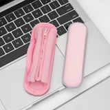 Geekria Short Replacement Medium Hook and Loop Headband Cover + Cooling-Gel Pad Set, Compatible with Skullcandy, Bose, JBL, Sony Headphones Accessory, Easy DIY Installation (Pink)