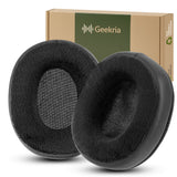 Geekria Comfort Protein Leather and Velour Replacement Ear Pads for Microsoft Xbox Wireless, Xbox Stereo/ Stereo 20th Anniversary Special Edition Headphones Ear Cushions (Black)