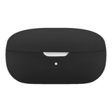 Geekria Silicone Case Cover Compatible with Soundcore by Anker P20i, p 20i True Wireless Earbuds, Protective Earphones Charging Port Accessible, Front LED Visible (Black)