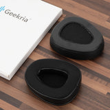 Geekria Sport Cooling-Gel Replacement Ear Pads for BlueParrott B650XT, S650XT Headphones Ear Cushions, Repair Parts (Black)
