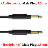 Geekria Audio Cable Compatible with Skullcandy Crusher Evo/ANC 2, Hesh Evo/ANC/3/2, Riff 2, Icon ANC, Grom Wireless Cable (4 ft / 1.2m)
