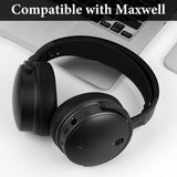 Geekria Silicone Replacement Headband Pad Compatible with Audeze Maxwell Wireless Gaming Headphones, Repair Part (Black)