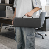Geekria Keyboard Carrying Case, Compatible with Logitech MX Mechanical Wireless / MK955 / Signature Slim K950 / G413 SE, Hard Shell Travel Bag (Dark Gray)