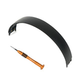Geekria Plastic Headband Pad Compatible with Beats Solo 4 Headphones, Replacement Band Repair Part (Black)