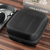 Geekria Shield Headphones Case Compatible with HiFiMAN SHANGRI-LA jr, Deva-Pro, DEVA, Sundara-C, Sundara, Arya, Ananda Case, Replacement Hard Shell Travel Carrying Bag with Cable Storage (Black)