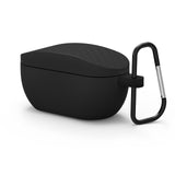 Geekria Silicone Case Cover Compatible with JBL Wave 100TWS, VIBE 100 TWS True Wireless Earbuds, Earphones Skin, Protective Carrying Case with Keychain Hook, Charging Port Accessible