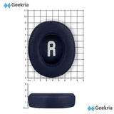 Geekria Replacement Ear Pads Compatible with JBL Tune 720BT/ 750BTNC/ 710BT/ 700BT/ 760NC/ 770NC Wireless Over-Ear Headphones Ear Cushions, Repair Parts (Blue)