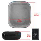 Geekria Shield Headphones Case Compatible with Sennheiser HD400PRO, HD560S, HD598, HD 599SE, HD280PRO, HD 600, Replacement Hard Shell Travel Carrying Bag with Cable Storage (RGB)