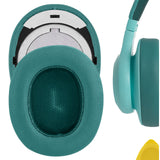 Geekria Replacement Ear Pads for JBL E55BT Headphones Ear Cushions, Repair Parts (Green)