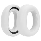 Geekria QuickFit Replacement Ear Pads for Logitech G735 Wireless Headphones, Ear Cushions, Repair Parts (White)