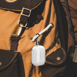 Geekria TPU Case Cover Compatible with Sony LinkBuds S True Wireless Earbuds, Protective Carrying Case with Keychain Hook, Charging Port Accessible (Clear)