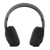 Geekria 100 Pairs Disposable Headphones Ear Cover for On-Ear Headset Earcup, Stretchable Sanitary Ear Pads Cover, Hygienic Ear Cushion Protector (S / Black)