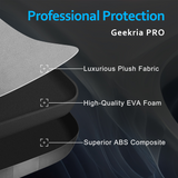 Geekria PRO TKL Keyboard Hard Case, Compatible with SteelSeries Apex Pro TKL, Logitech G515 / G915 TKL / G PRO X, Razer Huntsman V3 Pro TKL, Travel Carrying Bag for 80% / 87 Keys (Black)