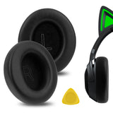 Geekria QuickFit Replacement Ear Pads for Razer Kraken V4/ V4X/ V4Pro/ Kitty V2 Pro, Barracuda/ BarracudaX Headphones, Ear Cushions (Black)